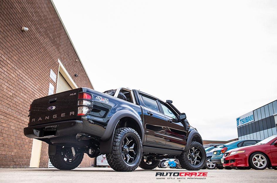 FORD RANGER AVENGER GLOSS BLACK MILLED
